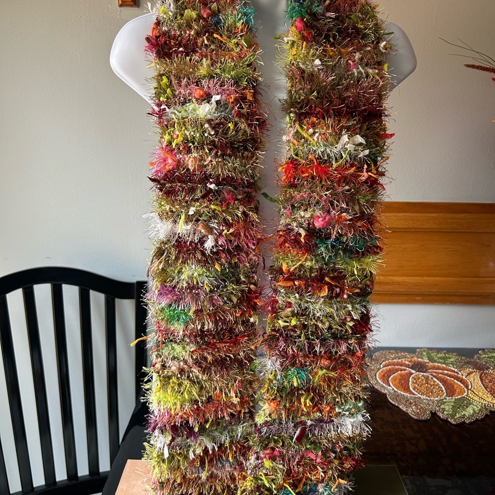 Multicolor Textured Women's Scarf